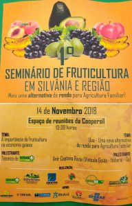 1º Seminário de Fruticultura em Silvânia