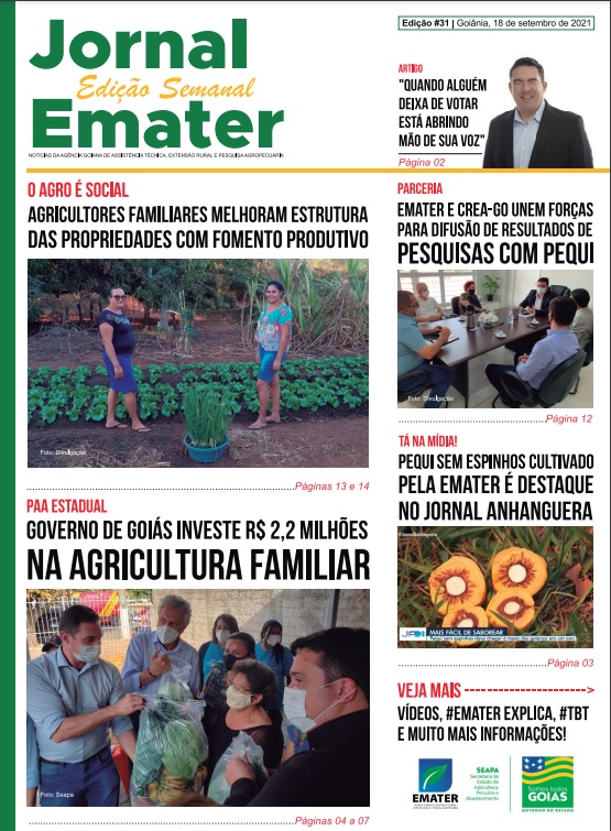 31ª edição do Jornal Emater